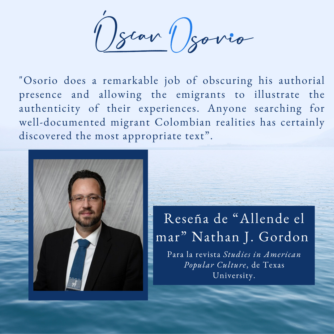 Reseña Nathan Gordon Allende el Mar Oscar Osorio